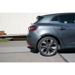 Накладки сплиттеры боковые на задний бампер на Renault Megane IV GT-Line